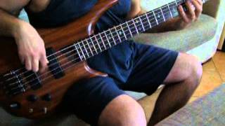 Gory Blister - Shining Hades from &quot;Graveyard Of Angel&quot; album (Bass Cover) Technical Death Metal