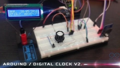 Reloj digital Arduino - Digital Clock with Arduino