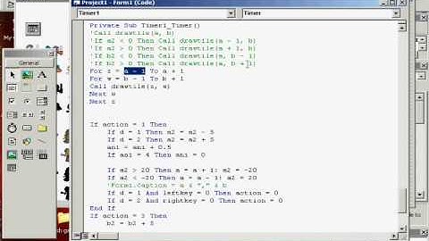 Program 2D Side-scroller in VB6.0 #24