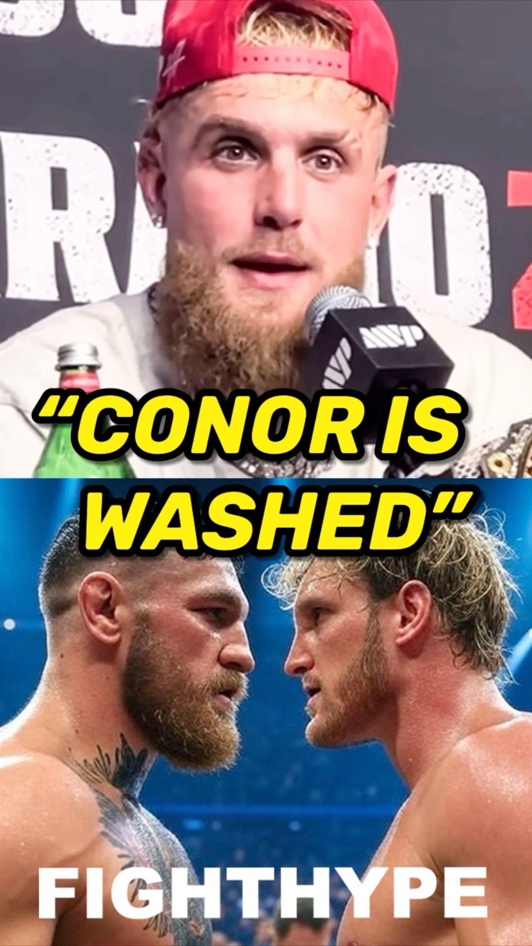 Jake Paul REACTS to Conor McGregor vs Logan Paul BOXING MATCH AGREED: “Logan by however he wants”