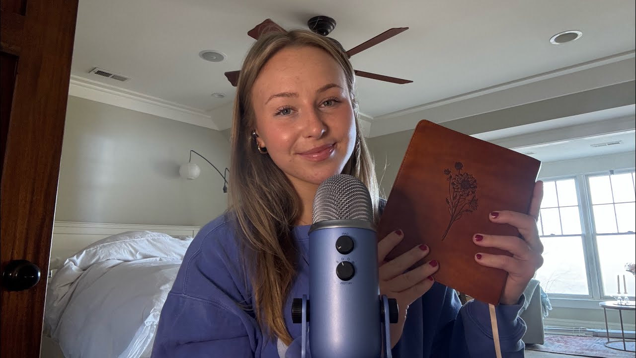 ASMR | bible study ☀️