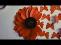 Wall Hanging Flower | DIY Paper Crafts | Paper Flower and Butterflies | Khaby Crafts And Creations
