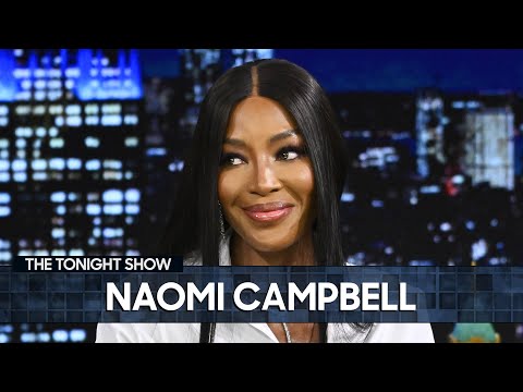 Naomi Campbell Gives Jimmy Modeling Tips and a Tap Dance Lesson, Talks NAOMI Exhibit (Extended)