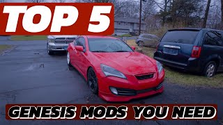 Top 5 Mods For The Genesis Coupe