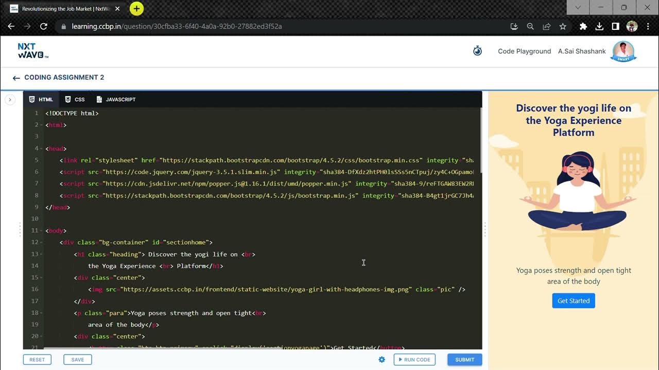 NXT Wave assignment - YouTube