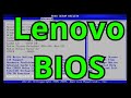 Comment entrer dans le BIOS sur un ordinateur portable Lenovo
