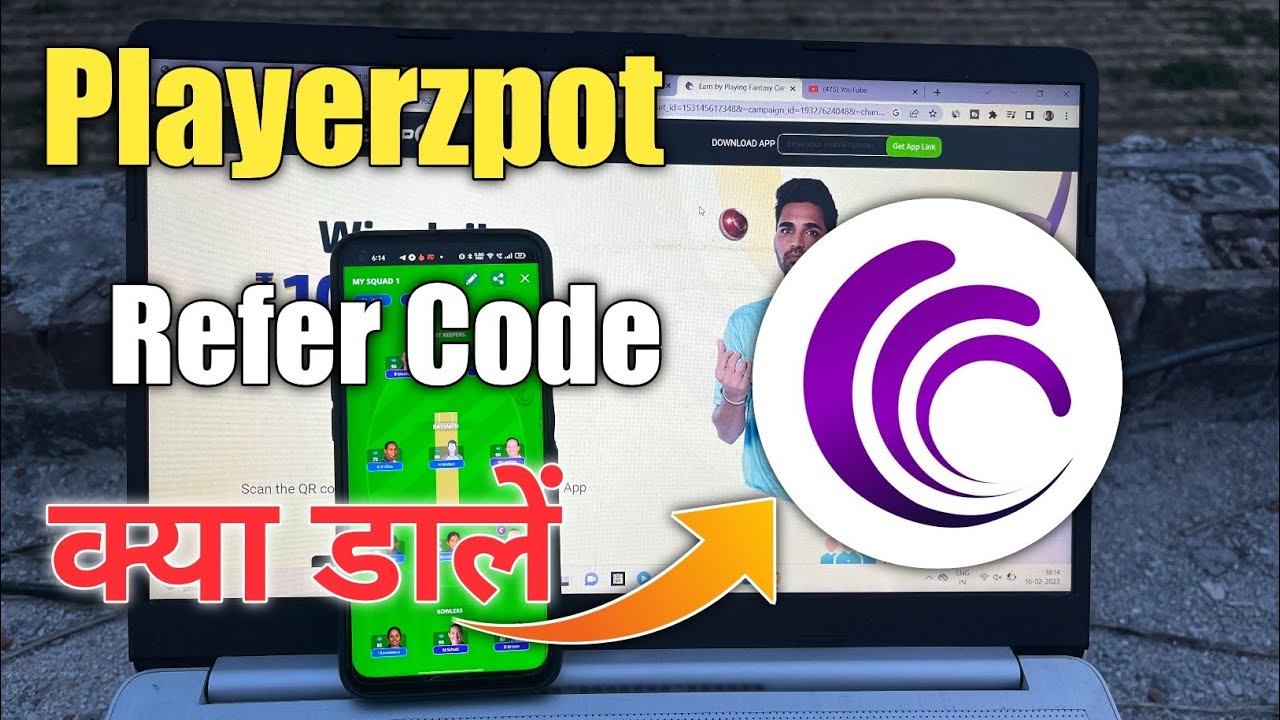 playerzpot refer code, playerzpot refer code kaha dale, YouTube