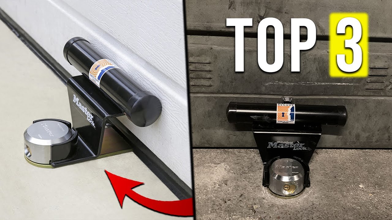 🥇 La Meilleure Sécurité pour Porte Basculante Garage