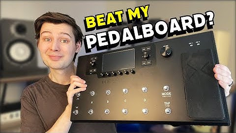 Did I just Replace my Pedalboard & Amp with the Line 6 Helix?