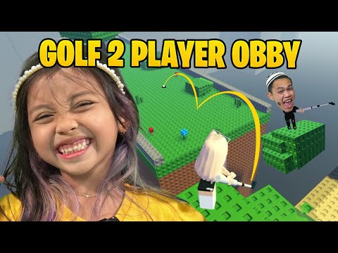 LEIKA KETAGIHAN ! GAME GOLF INI BISA MAIN DUA PLAYER OBBY 😱😨HOLE IN 2 PLAYER OBBY [ROBLOX INDONESIA]