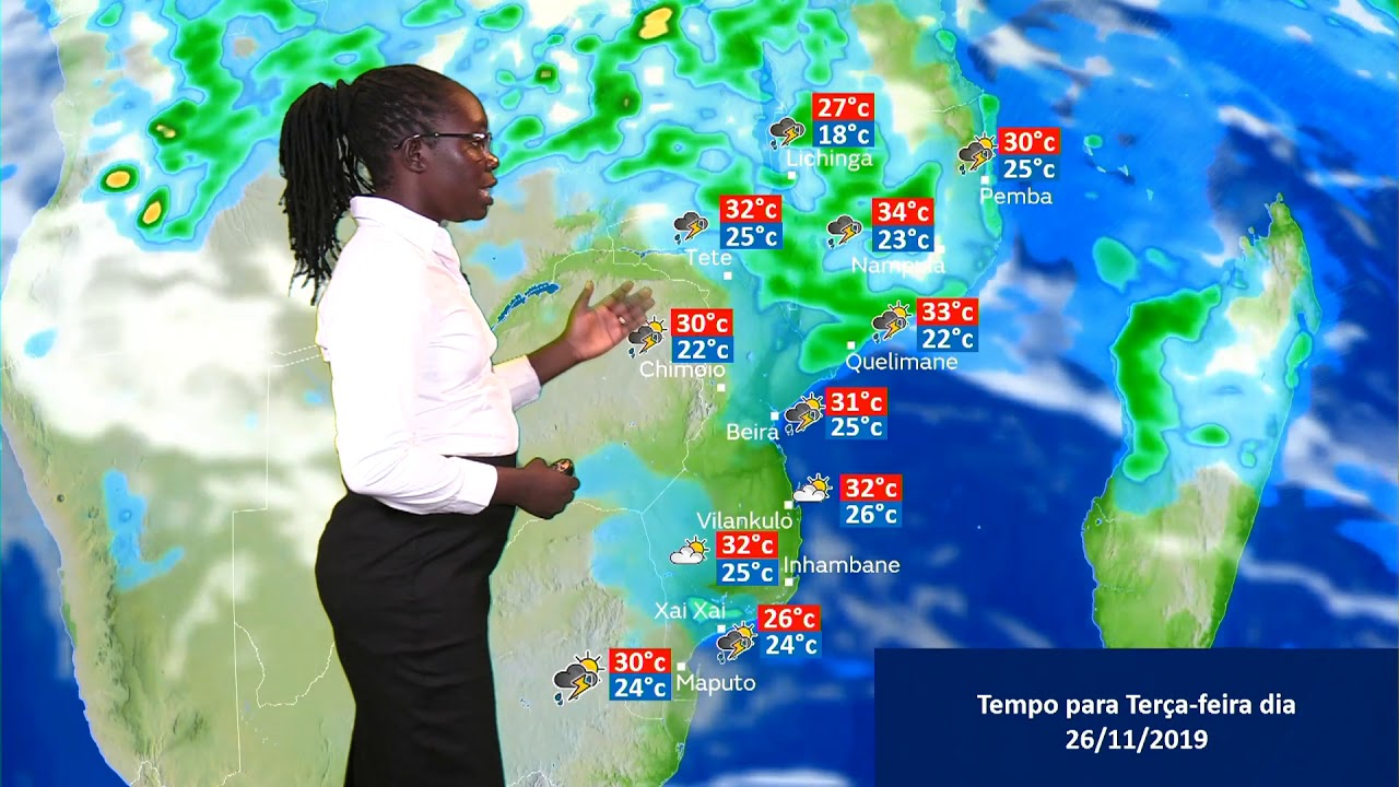 INAM Previsao de Tempo 26 11 2019