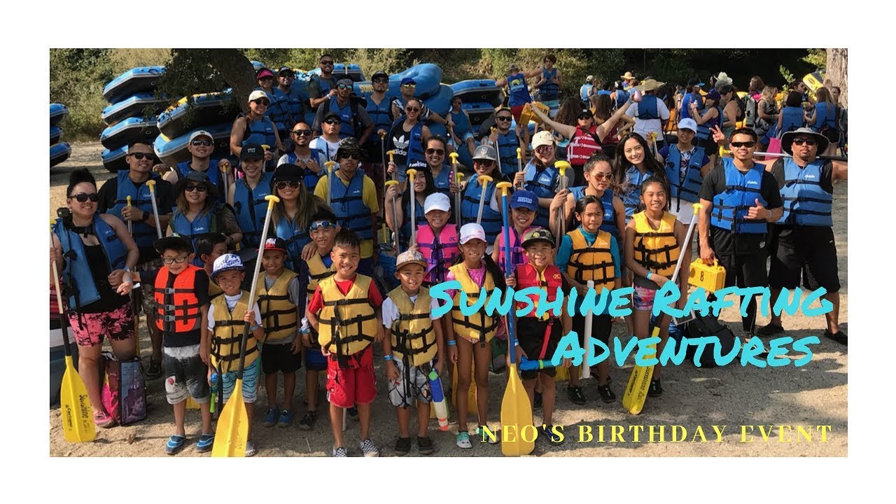 Sunshine Rafting Adventures | Neo's Bday - YouTube