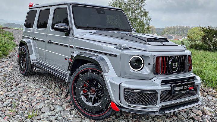 NEW 2022 G900 ROCKET 1 OF 25! Most BRUTAL 900HP BRABUS G-CLASS DRIVE + SOUND!