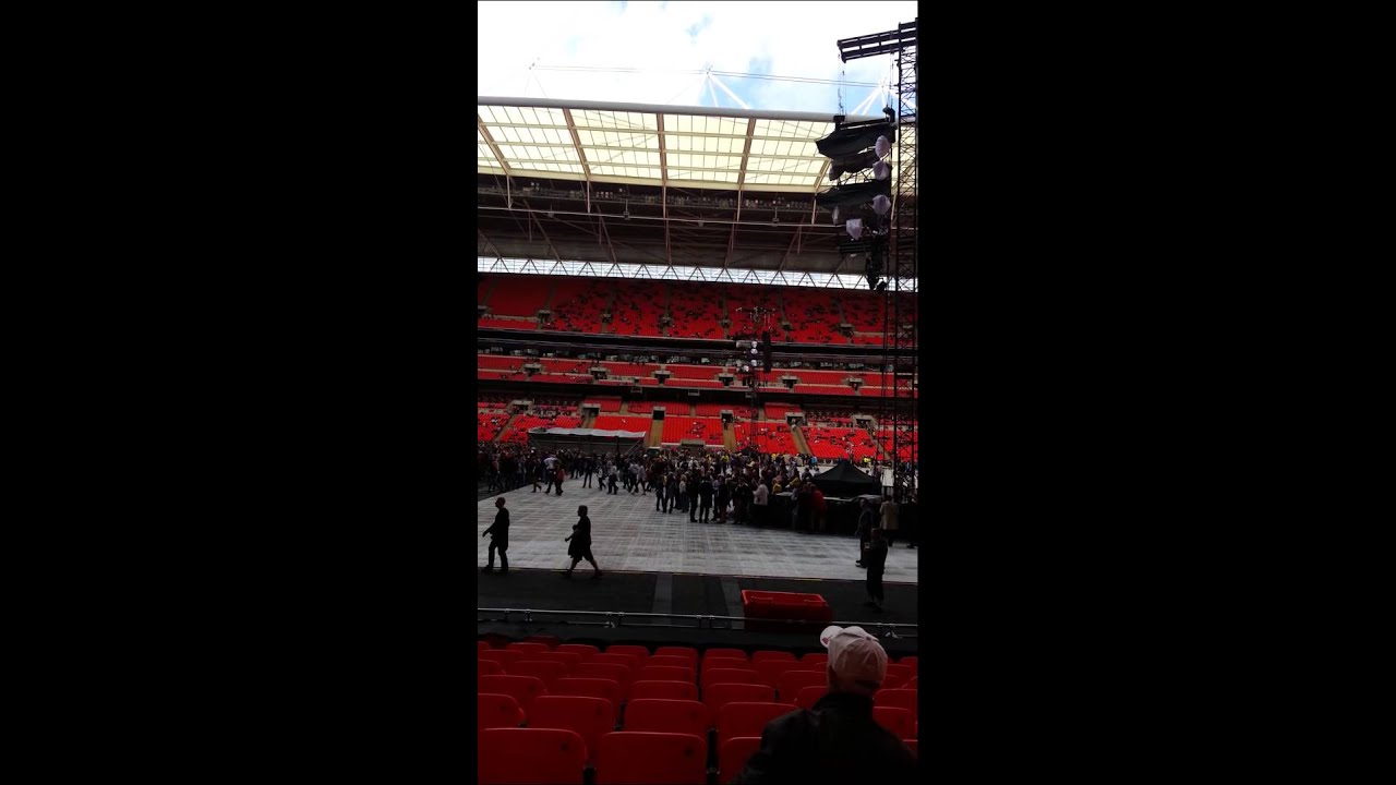 Wembley Stadium Block 123 YouTube