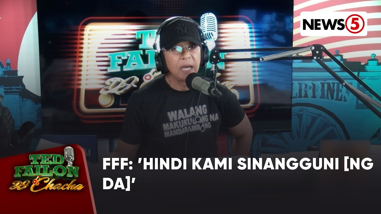 FFF: Walang pag-uusap sa DA kaugnay sa umano’y iregularidad sa farm inputs at makinarya