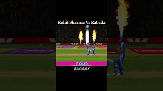 Rohit Sharma vs Kagiso Rabada: The Tactical War 📈🔥 #CricketAnalysis #Hitman