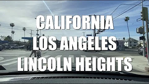 Driving Tour California Los Angeles Lincoln Heights Hood 1 of the Oldest Hoods Gangster Reputation