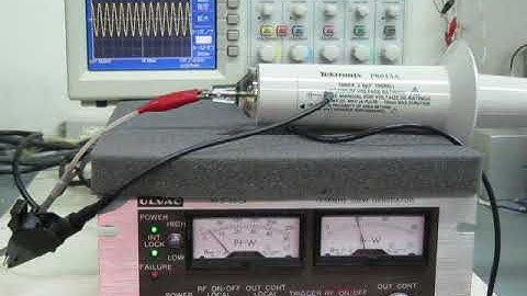 Tektronix P6015A High voltage probe　動作確認