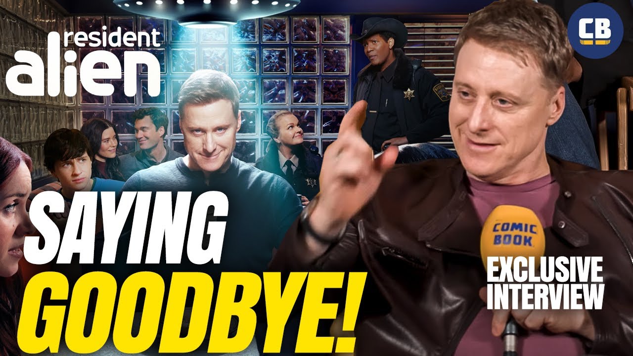 How Alan Tudyk Said Goodbye To Resident Alien! - Resident Alien Cast Interview
