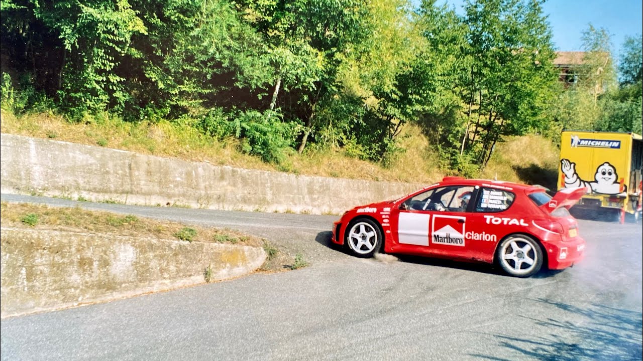 Il test di Richard Burns con la Peugeot 206 WRC