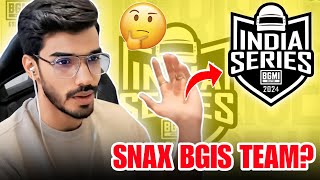 Snax Playing BGIS??🤔 BIG ANNOUNCEMENT!!🚨