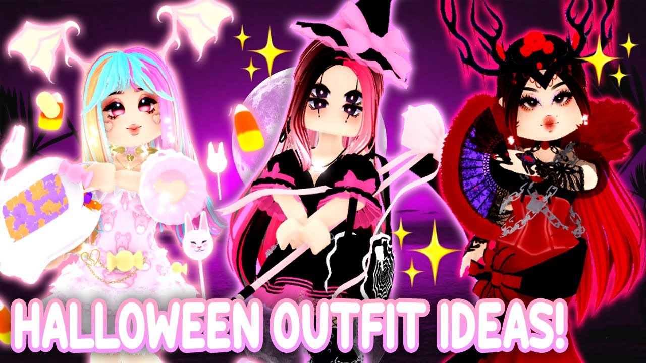 NEW HALLOWEEN OUTFIT IDEAS! 👑4 SPOOKY Royale High Outfit Hacks! Cute ...