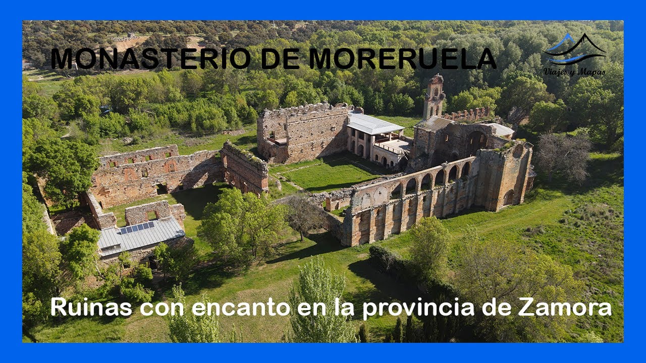 MONASTERIO DE MORERUELA (ZAMORA) 🏛 - Vistas dron 4K