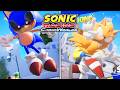Fleetway Super Sonic and Crimson X In Sonic Racing CrossWorlds