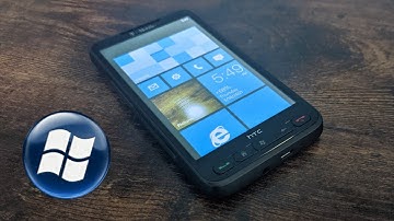 Windows Phone 7 on a HTC HD2 - Custom ROM Overview