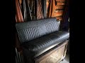 C10 bench seat upholstery time lapse Alchemy Kustom