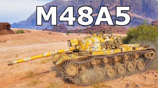 World Of Tanks M48A5 Patton - 6 Kills 10,2K Damage