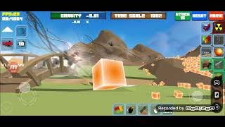 Cube Physics Massive Volcano Eruption