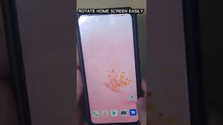 HOW TO ROTATE ANY ANDROID PHONE HOME SCREEN EASILY SCREEN ROTATION CONTROL APP #SHORTS screenshot 4