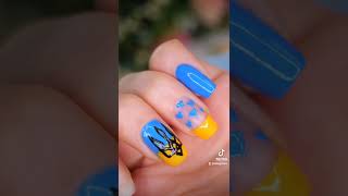 Лайфхак Дизайн Ногтей #Shorts #Ukraine #Standwithukraine #Nails #Україна