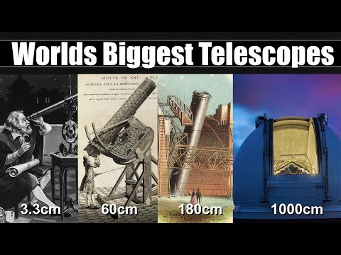 The Worlds Biggest Telescopes Through History - From Galileo to Gran Telescopio Canarias