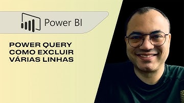 Como excluir várias linhas no Power Query?