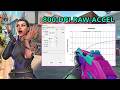 BEST RAW ACCEL SETTINGS for VALORANT 800 DPI | Raw Accel VALORANT Settings