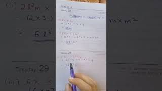 Multiplying a monomial by a monomial
