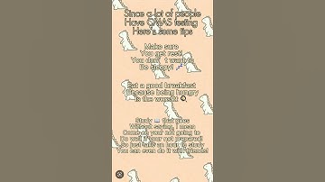 CMAS or just regular testing tips! Good luck guys you’ll do fantastic! 😉🍀🤞