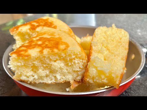 SEM TRIGO E SEM ÓLEO! FAÇA HOJE ESSE PÃO FOFINHO DE FRIGIDEIRA PARA O CAFÉ OU LANCHE! 😱