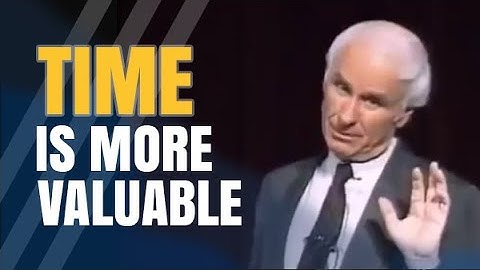Jim Rohn - Time Is Your Most Precious Asset