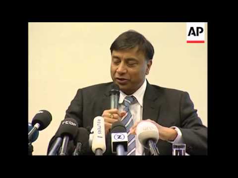 Lakshmi Mittal on bid for European steel company Arcelor