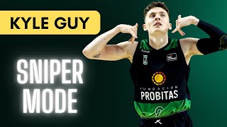 Sharpshooter Unleashed: Kyle Guy Lights Up EuroCup with Badalona