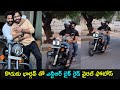 Jr NTR enjoys bike riding with his son Bhargav Ram, pic goes viral