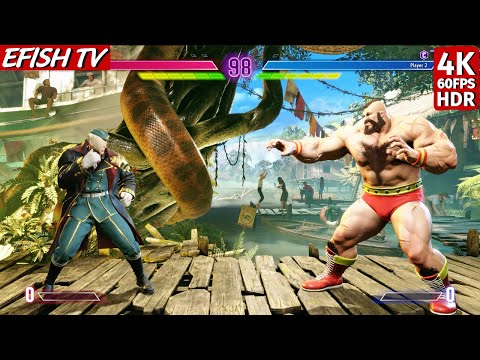 Ed vs Zangief (Hardest AI) - Street Fighter 6