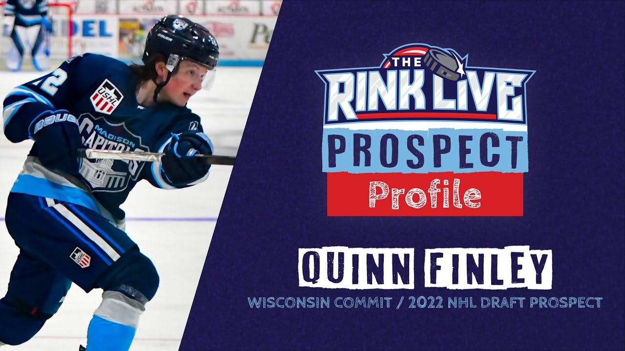 Quinn Finley has earned his place as a 2022 NHL Draft prospect