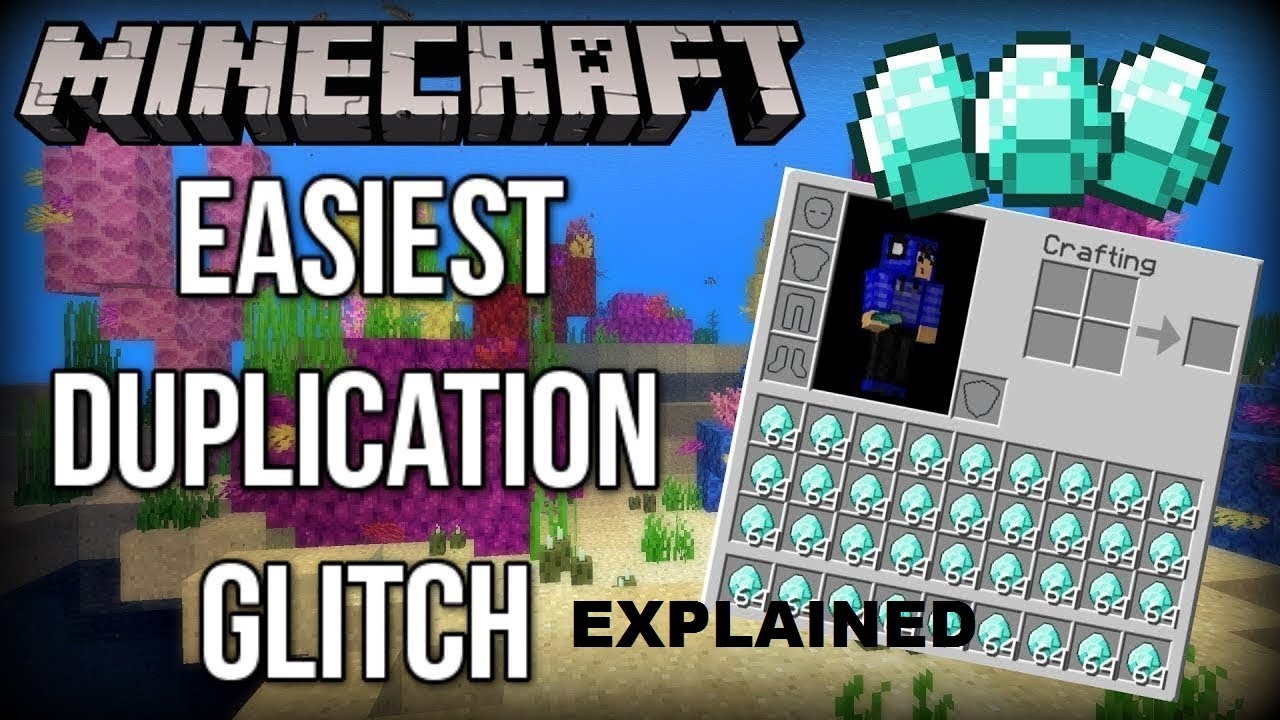 Minecraft DUPLICATION GLITCH 2020 ps4/xbox - YouTube