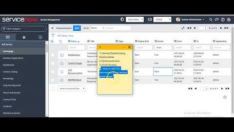 Service Portal Tutorials - Part 5 (Kingston Release - Font Library/SEO/Service Catalog Enhancements)