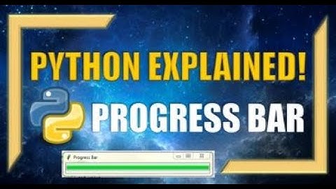 Python: How to Create a Progress Bar! (Walkthrough)