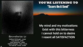 Boundaries  Scars On A Soul  